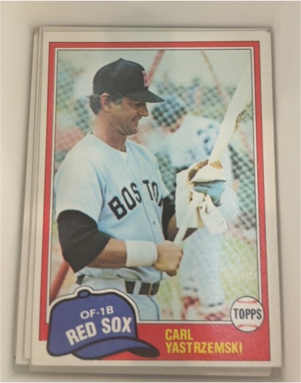 1981 Topps #110 Carl Yastrzemski — front