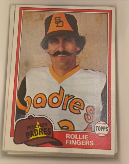 1981 Topps #229 Rollie Fingers — front