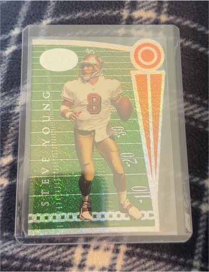 1999 Donruss Preferred Chain Reaction #9a Steve Young — front