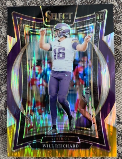 2024 Panini Select #21 Will Reichard — front