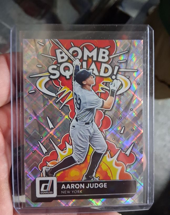 2022 Donruss Bomb Squad #BS-6 Aaron Judge — front