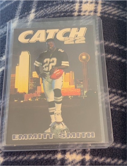 1992 Skybox Catch 22 #165 Emmitt Smith — front