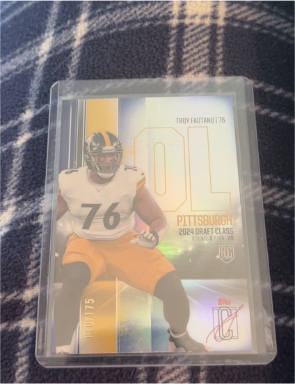 2024 Topps Signature Class #173 Troy Fautanu — front