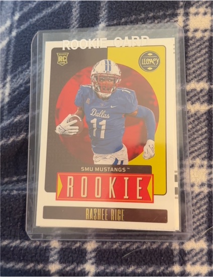 2023 Panini Legacy #170 Rashee Rice Rookie SMU Mustangs — front