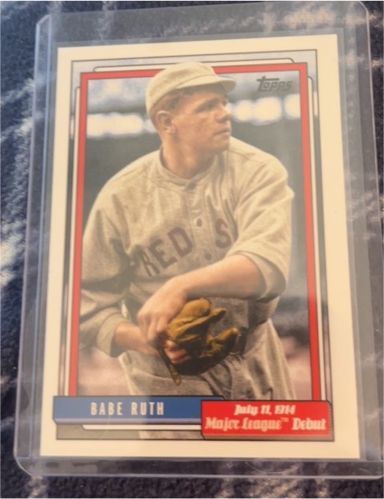 2002 Topps #379 Babe Ruth — front