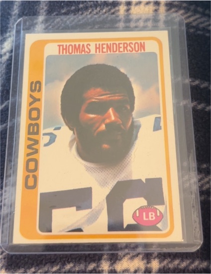 1978 Topps #213 Thomas Henderson — front