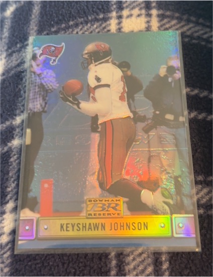 2000 Bowman Reserve #55 Keyshawn Johnson — front