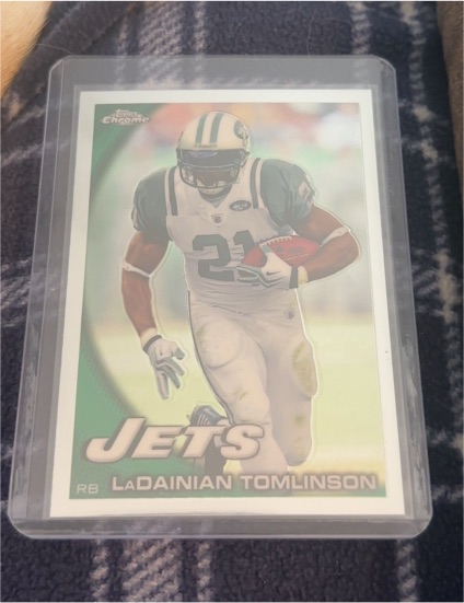 2010 Topps Chrome #C210 LaDainian Tomlinson — front