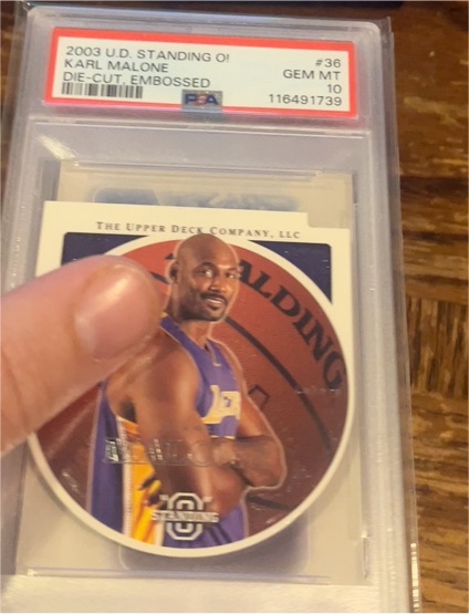 2003-04 Upper Deck Standing O #36 Karl Malone — front