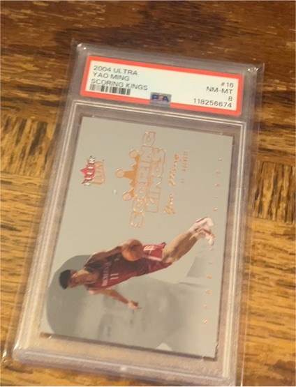 2004 Fleer Ultra #16 Yao Ming Scoring Kings — front
