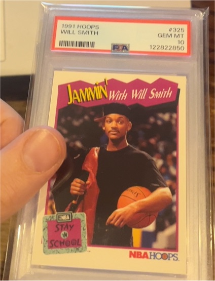 1991 Hoops #325 Will Smith — front