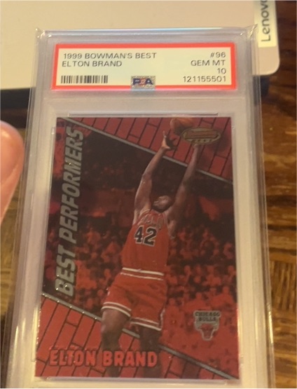 1999 Bowman's Best #90 Elton Brand — front