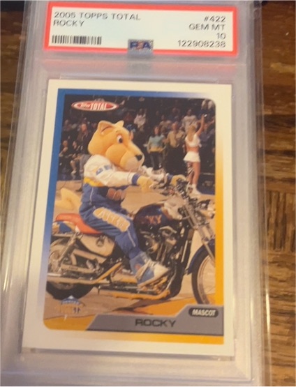 2005 Topps Total #422 Rocky — front