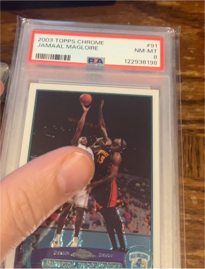 2003 Topps Chrome #91 Jamaal Magloire — front