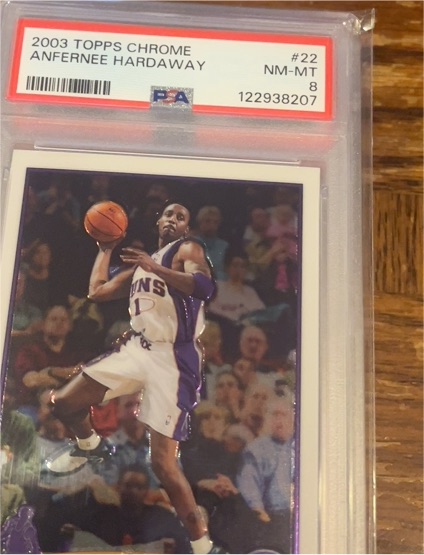 2003 Topps Chrome #22 Anfernee Hardaway — front