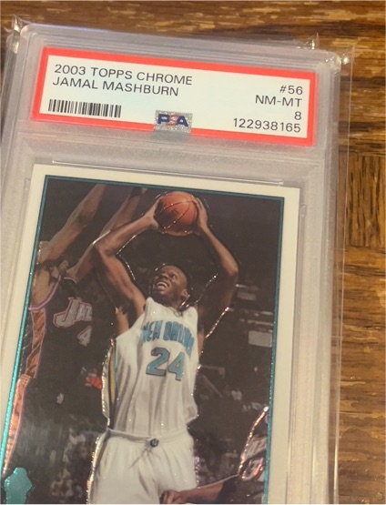 2003 Topps Chrome #56 Jamal Mashburn — front
