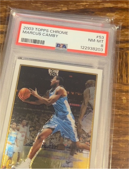 2003 Topps Chrome #53 Marcus Camby — front