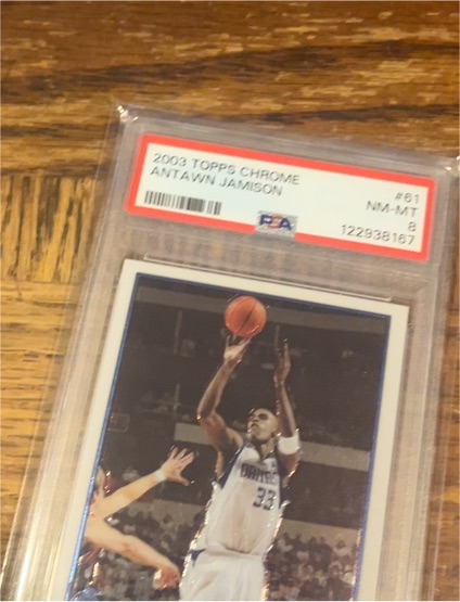 2003 Topps Chrome #61 Antawn Jamison — front