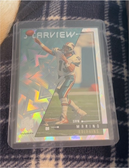 1999 Upper Deck HoloGrFX Starview #S1 Dan Marino — front