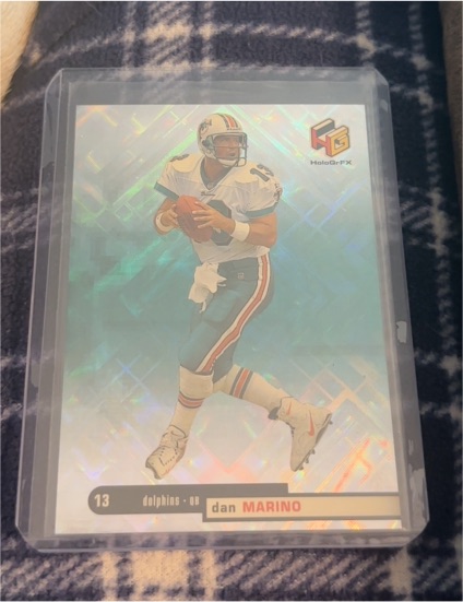 1999 Upper Deck HoloGrFX #13 Dan Marino — front