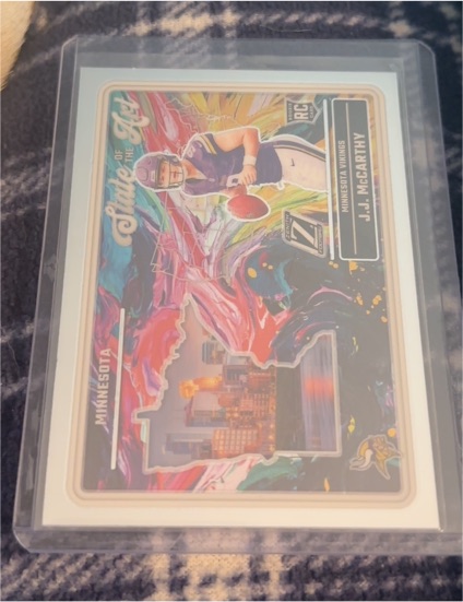 2024 Panini Zenith State of the Art #24 J.J. McCarthy — front
