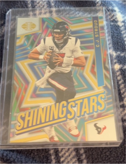 2024 Panini Illusions #15 Shining Stars C.J. Stroud — front