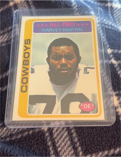 1978 Topps #110 Harvey Martin — front