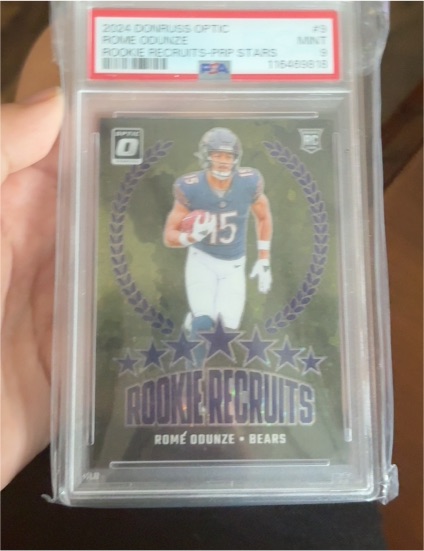 2024 Panini Donruss Optic #9 Rome Odunze Rookie Recruits PRP Stars — front
