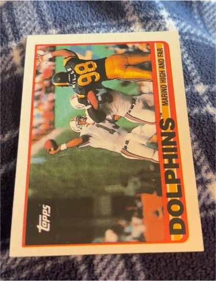 1989 Topps #290 Dan Marino — front
