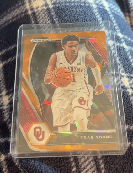 2021 Panini Prizm Draft Picks #78 Trae Young — front