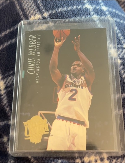 1994-95 Fleer Ultra #348 Chris Webber — front