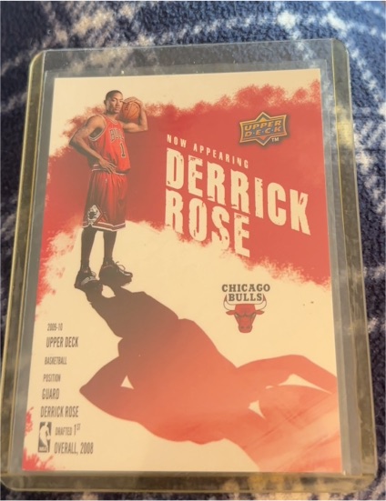 2009-10 Upper Deck Now Appearing #NA-1 Derrick Rose — front