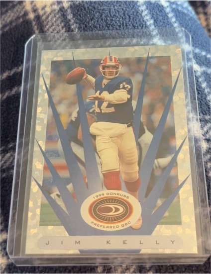 1999 Donruss Preferred QBC #14 Jim Kelly — front