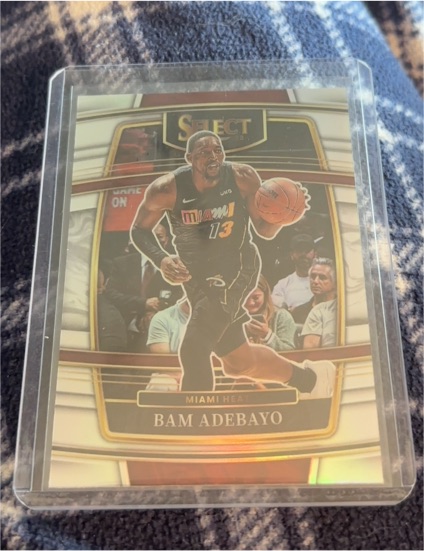 2021-22 Panini Select #59 Bam Adebayo Miami Heat — front