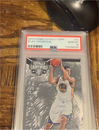 2014 Panini Totally Certified #31 Klay Thompson — front