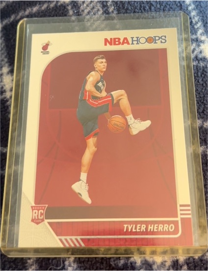 2019-20 Panini NBA Hoops #210 Tyler Herro — front