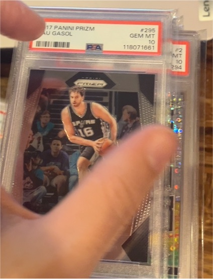 2017 Panini Prizm #295 Pau Gasol — front