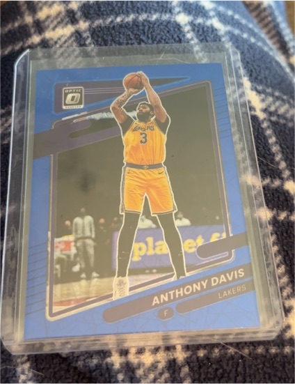 2021-22 Panini Donruss Optic #133 Anthony Davis — front