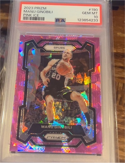 2023 Panini Prizm #190 Manu Ginobili — front