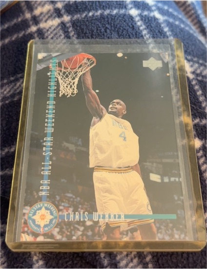 1993-94 Upper Deck Special Edition #186 Chris Webber — front
