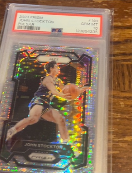 2023 Panini Prizm #198 John Stockton — front