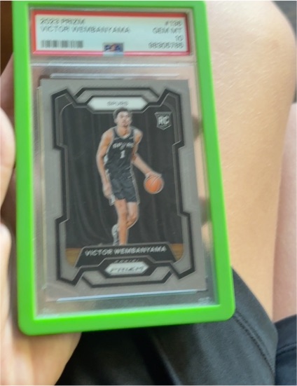 2023-24 Panini Prizm #136 Victor Wembanyama — front