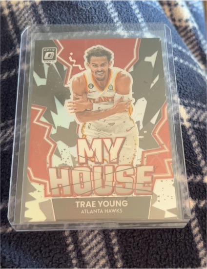 2022-23 Panini Donruss Optic #7 Trae Young My House — front