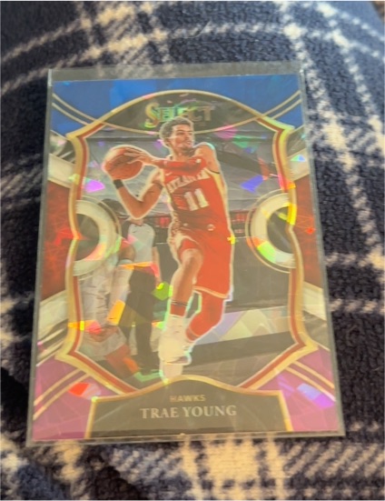 2020-21 Panini Select #2 Trae Young — front