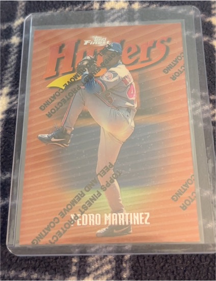 1997 Topps Finest #40 Pedro Martinez — front