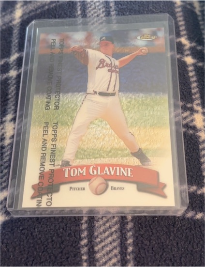 1998 Topps Finest #228 Tom Glavine — front