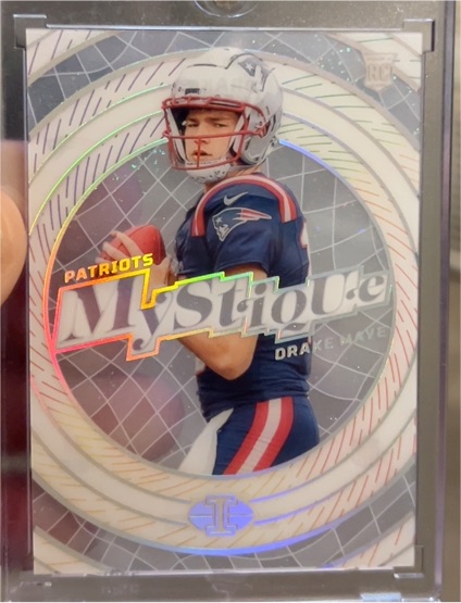 2024 Panini Illusions Mystique #2 Drake Maye — front
