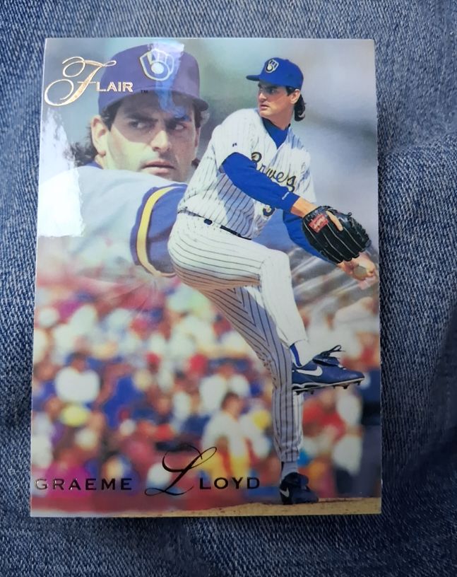 1993 Fleer Flair #227 Graeme Lloyd — front