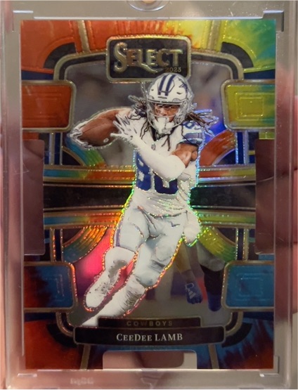 2023 Panini Select Concourse Silver Prizm Die-Cut #29 CeeDee Lamb — front