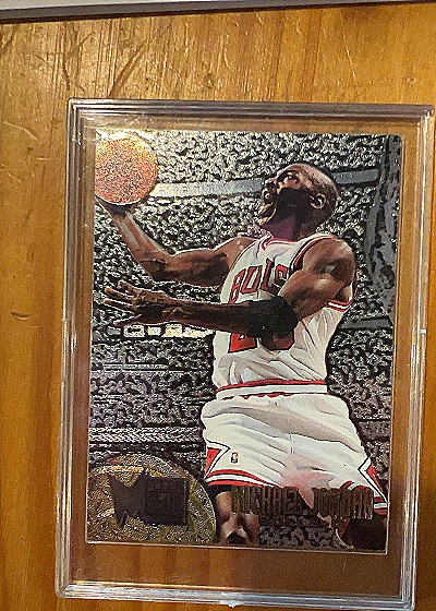1995-96 Fleer Metal #13 Michael Jordan — front